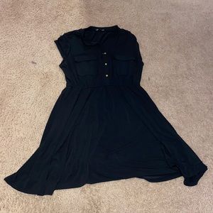 Cinched waist dress